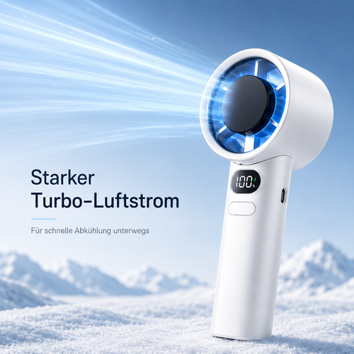 CoolBreeze™ Handventilator mit Kühlfunktion